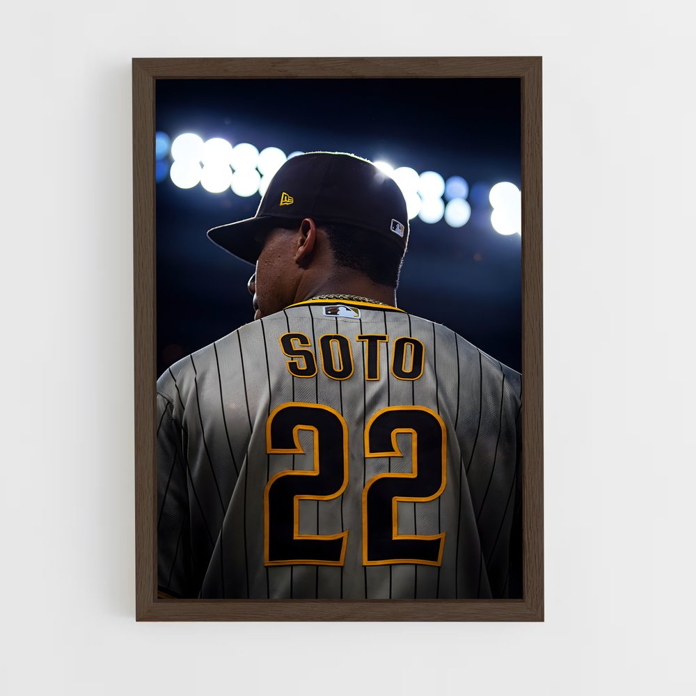 Poster Juan en Action – affiche Baseball (vue 5)